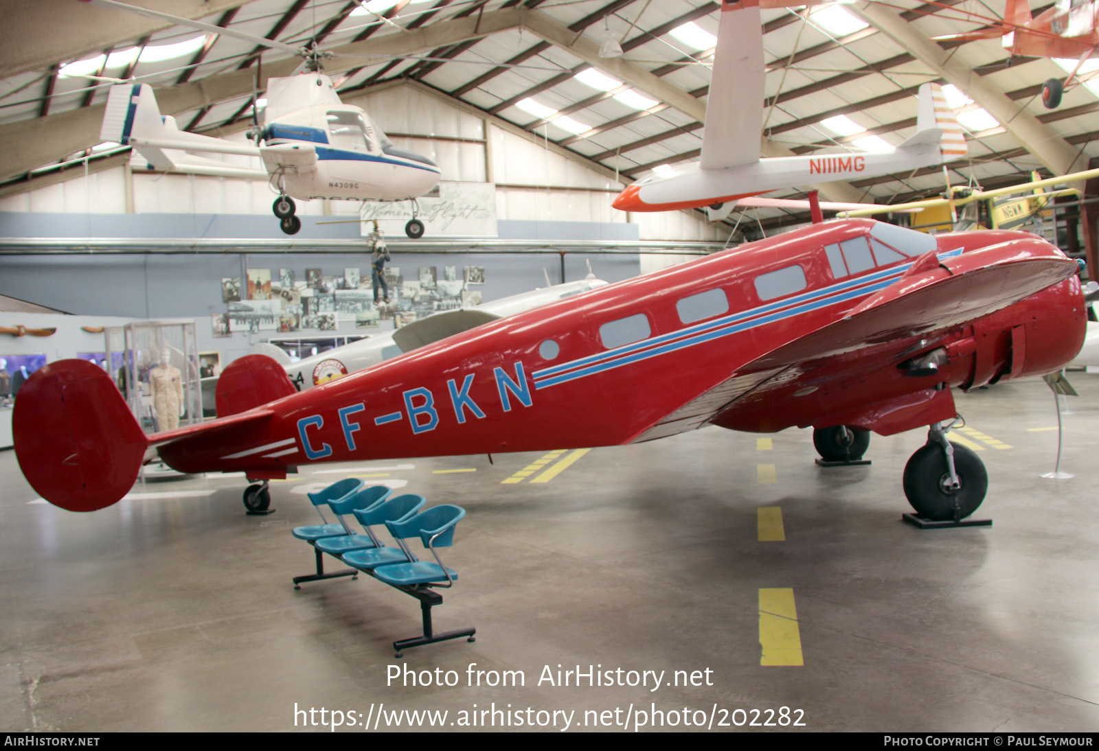 Aircraft Photo of CF-BKN | Beech 18D | AirHistory.net #202282