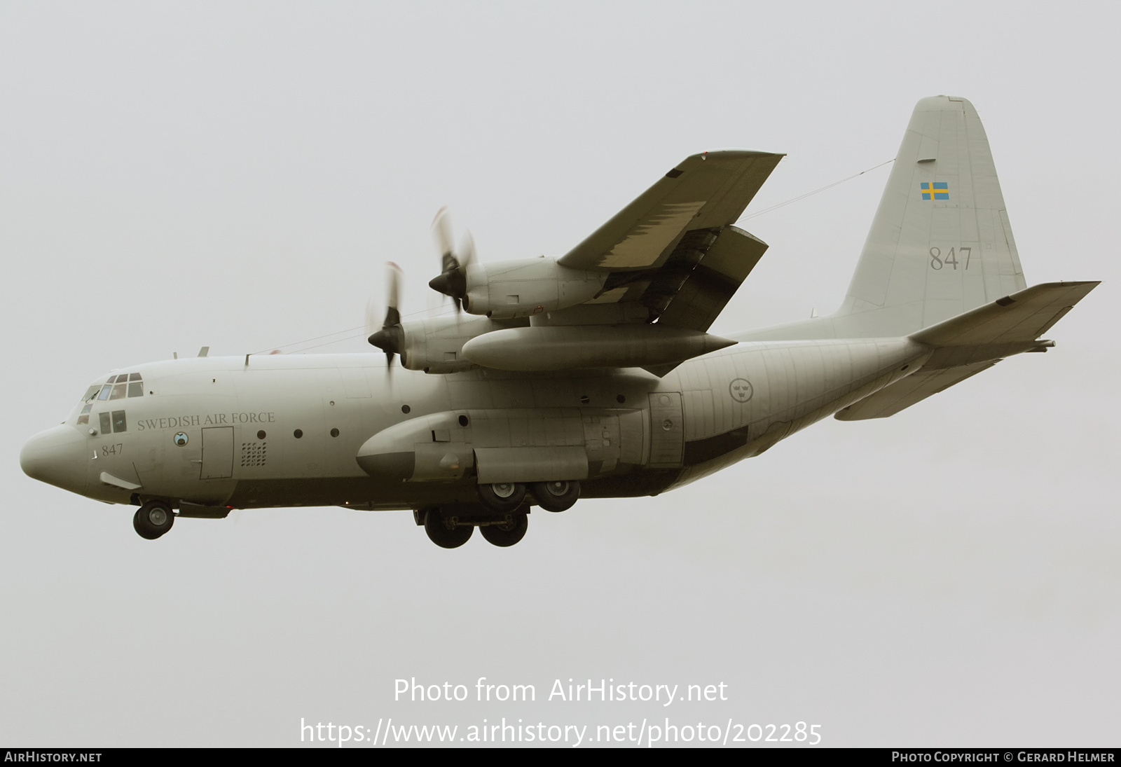 Aircraft Photo of 84007 | Lockheed Tp84 Hercules | Sweden - Air Force | AirHistory.net #202285