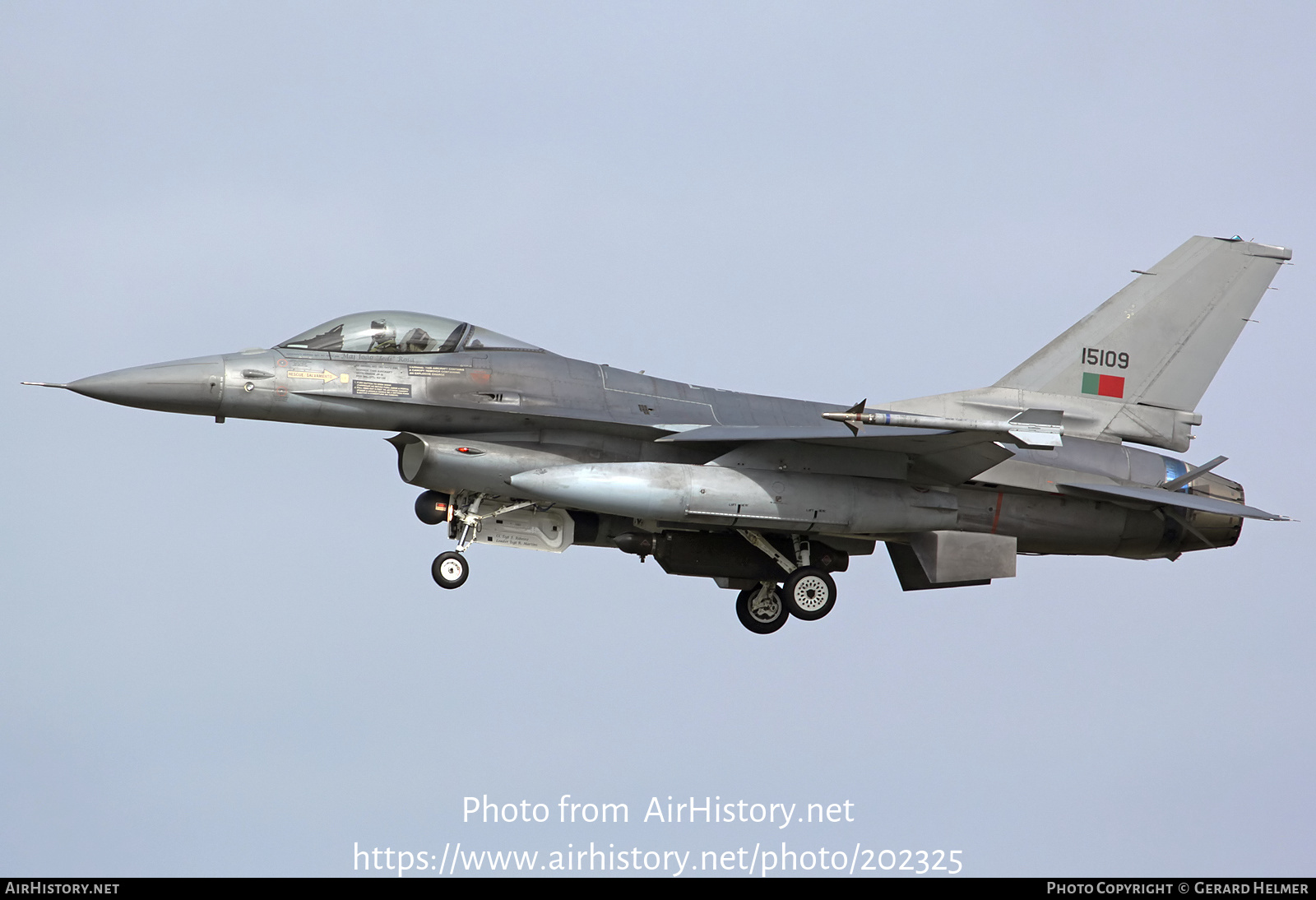 Aircraft Photo of 15109 | General Dynamics F-16AM Fighting Falcon | Portugal - Air Force | AirHistory.net #202325