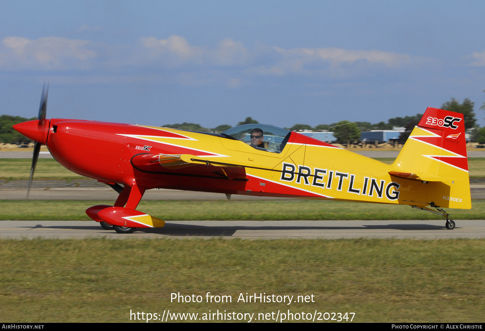 Aircraft Photo of N330EX | Extra EA-330SC | Breitling | AirHistory.net #202347