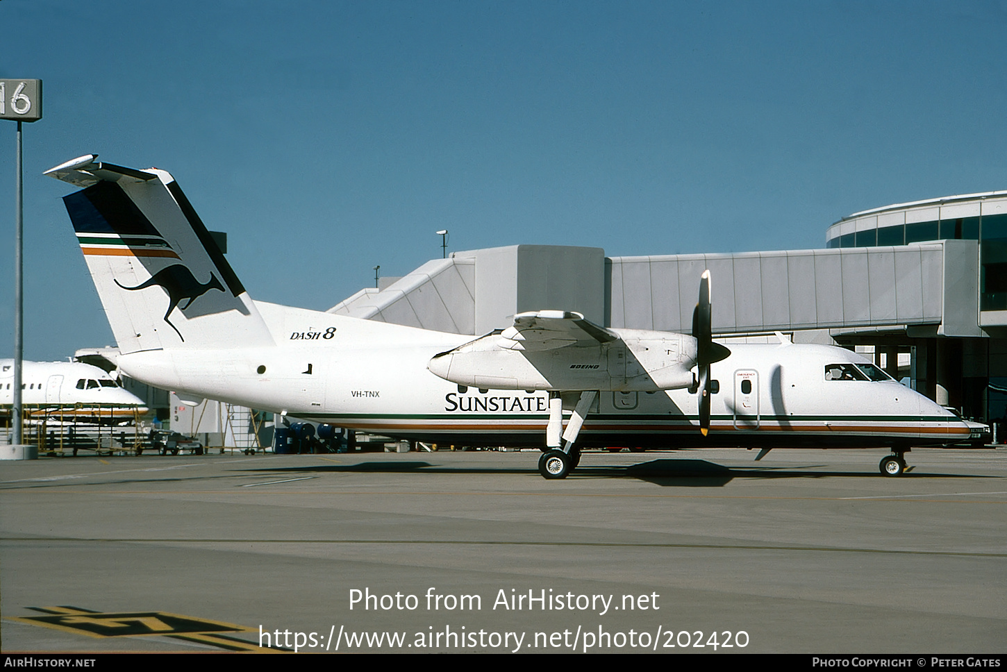 Aircraft Photo of VH-TNX | De Havilland Canada DHC-8-102 Dash 8 | Sunstate Airlines | AirHistory.net #202420