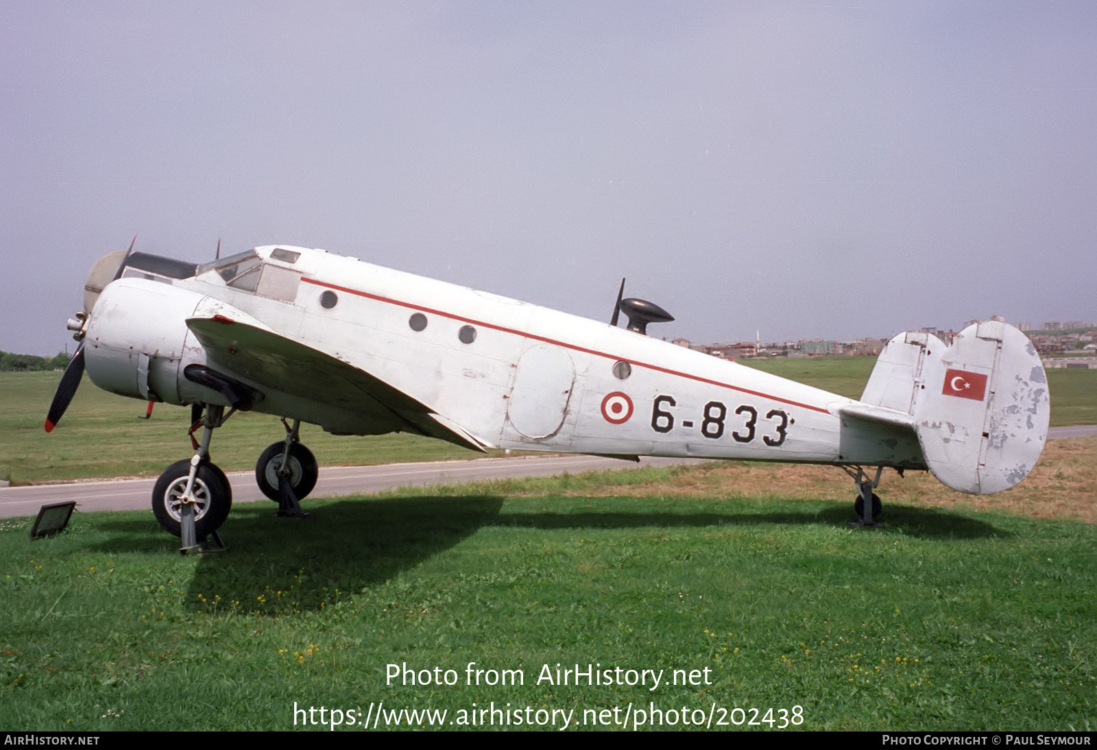 Aircraft Photo of 6833 | Beech AT-11 Kansan | Turkey - Air Force | AirHistory.net #202438