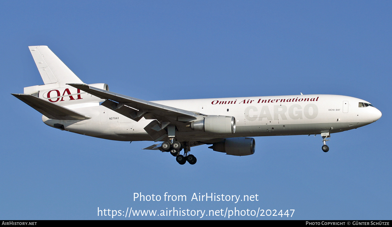 Aircraft Photo of N279AX | McDonnell Douglas DC-10-30(F) | Omni Air International - OAI Cargo | AirHistory.net #202447