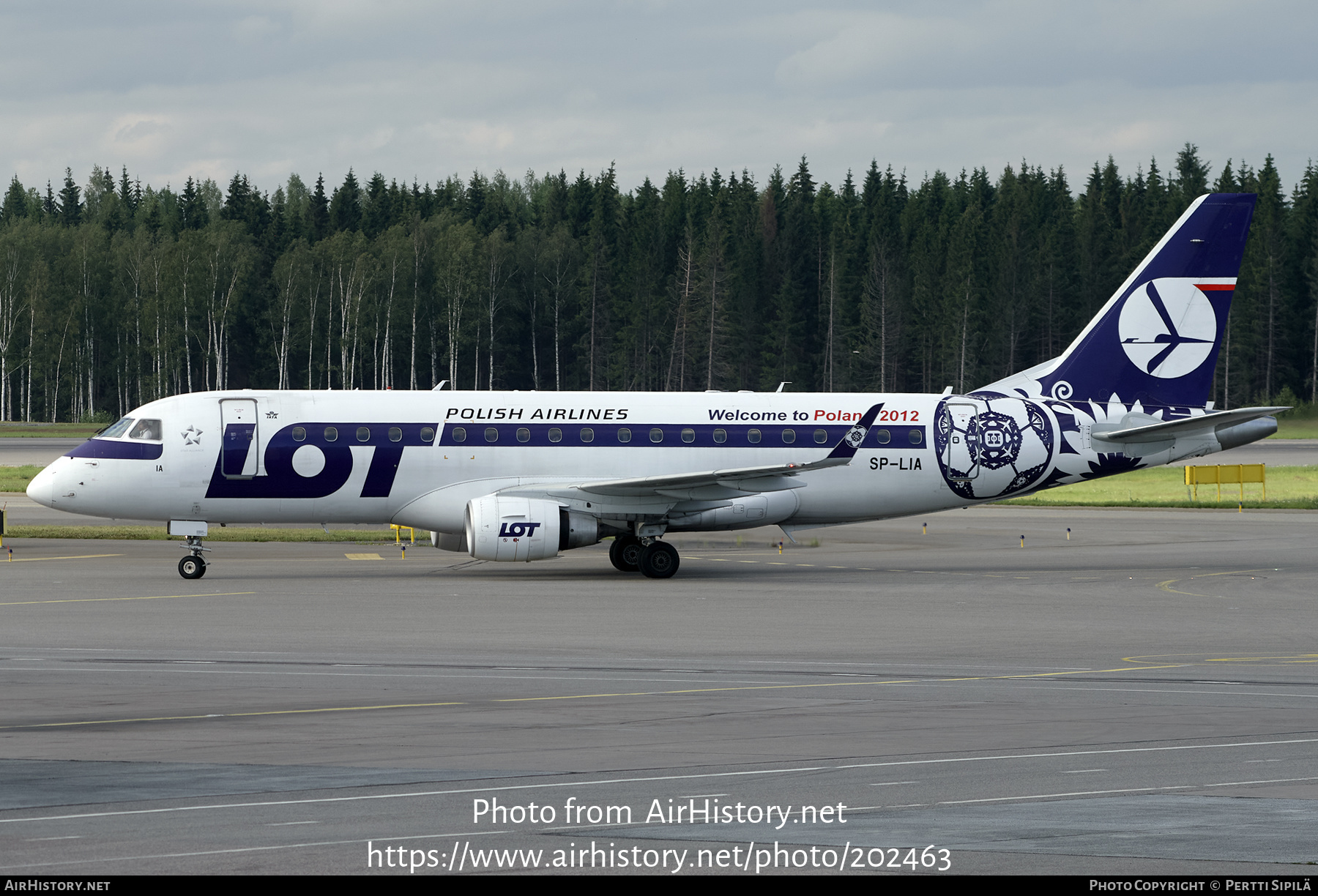 Aircraft Photo of SP-LIA | Embraer 175LR (ERJ-170-200LR) | LOT Polish Airlines - Polskie Linie Lotnicze | AirHistory.net #202463