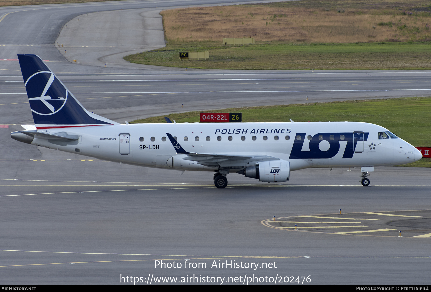 Aircraft Photo of SP-LDH | Embraer 170LR (ERJ-170-100LR) | LOT Polish Airlines - Polskie Linie Lotnicze | AirHistory.net #202476