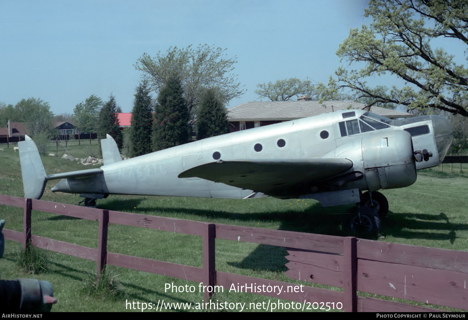 Aircraft Photo of N7341C | Beech AT-11 Kansan | AirHistory.net #202510