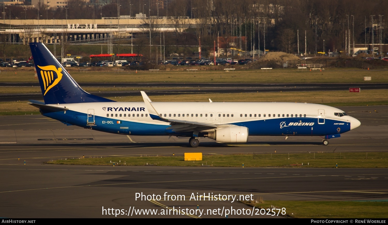 Aircraft Photo of EI-DCL | Boeing 737-8AS | Ryanair | AirHistory.net #202578