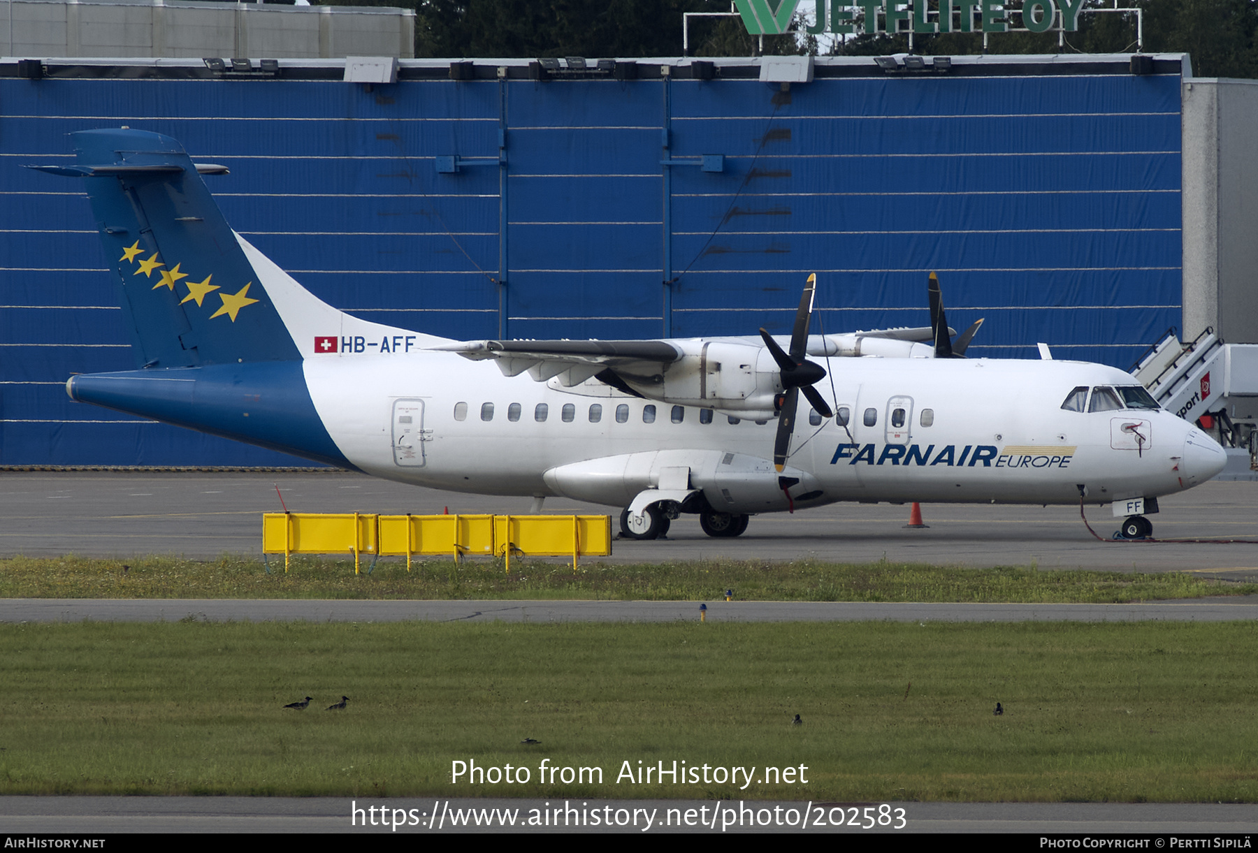 Aircraft Photo of HB-AFF | ATR ATR-42-320 | Farnair Europe | AirHistory.net #202583