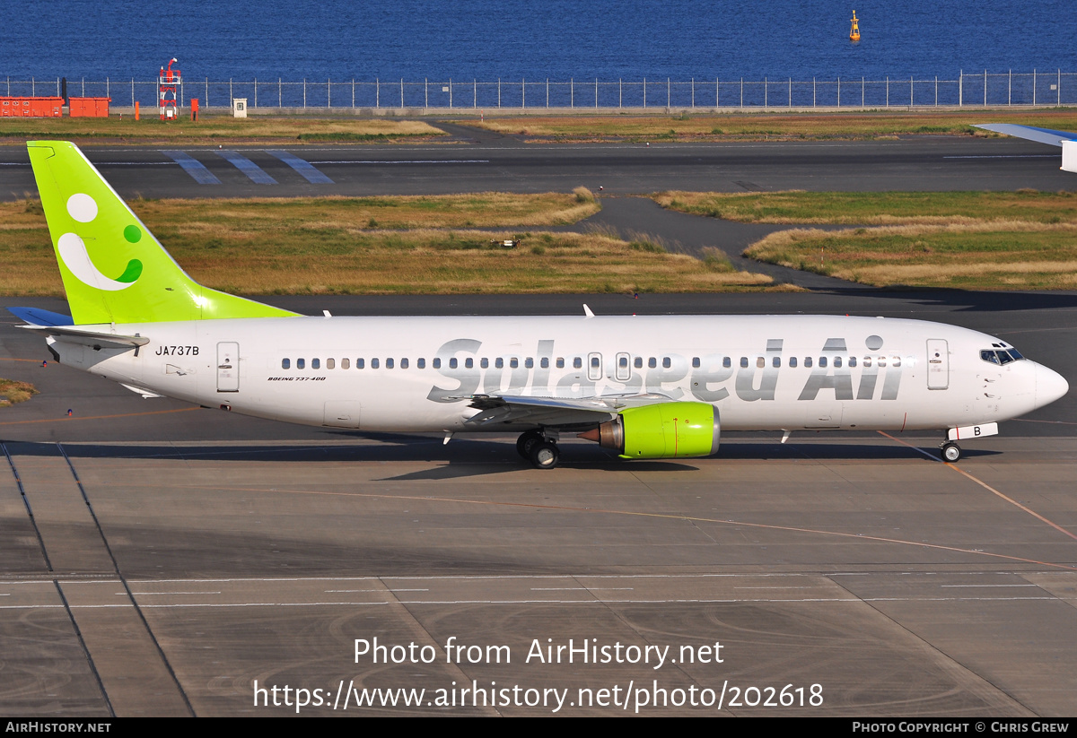 Aircraft Photo of JA737B | Boeing 737-46Q | Solaseed Air | AirHistory.net #202618