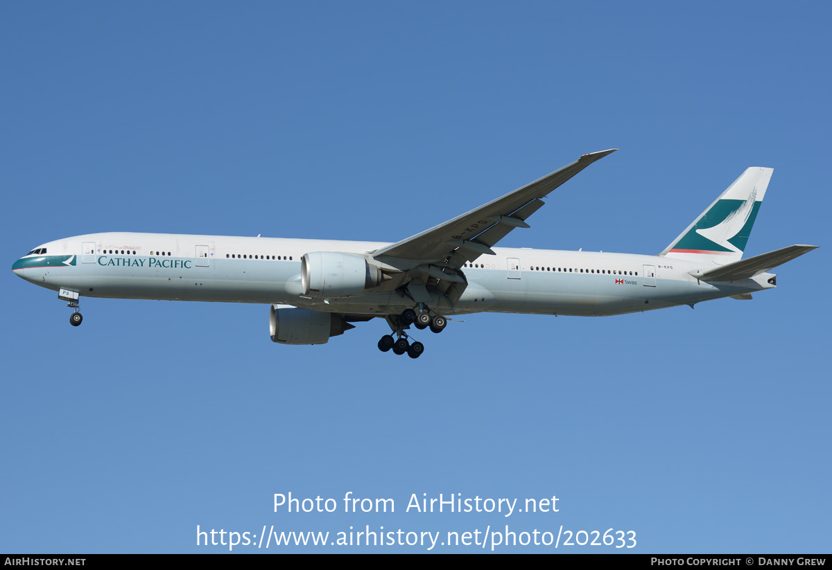 Aircraft Photo of B-KPS | Boeing 777-367/ER | Cathay Pacific Airways | AirHistory.net #202633