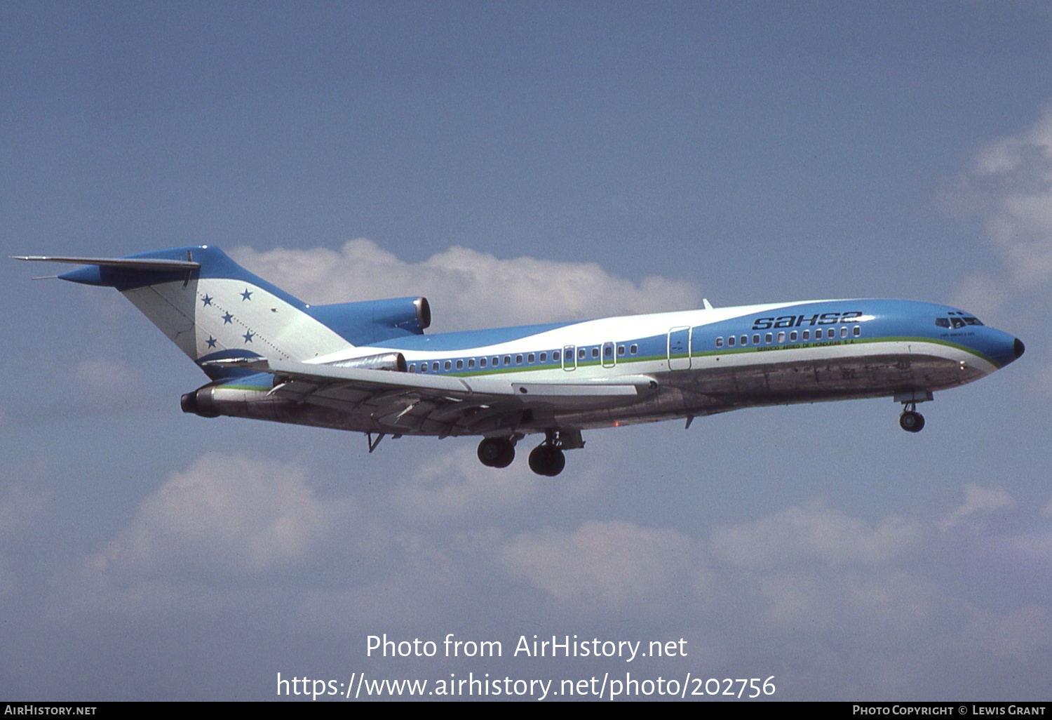 Aircraft Photo of HR-SHF | Boeing 727-81 | SAHSA - Servicio Aéreo de ...