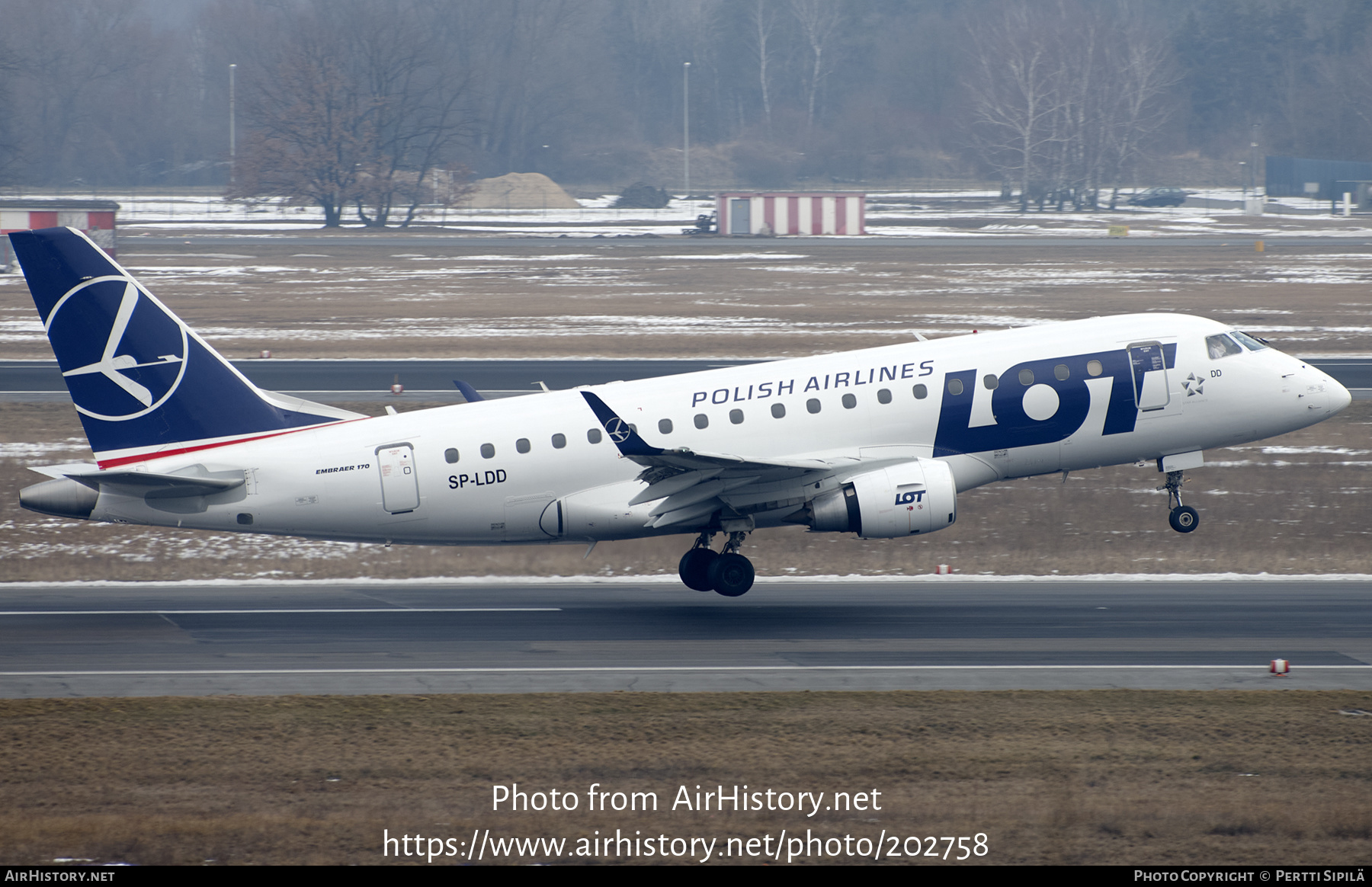 Aircraft Photo of SP-LDD | Embraer 170STD (ERJ-170-100STD) | LOT Polish Airlines - Polskie Linie Lotnicze | AirHistory.net #202758