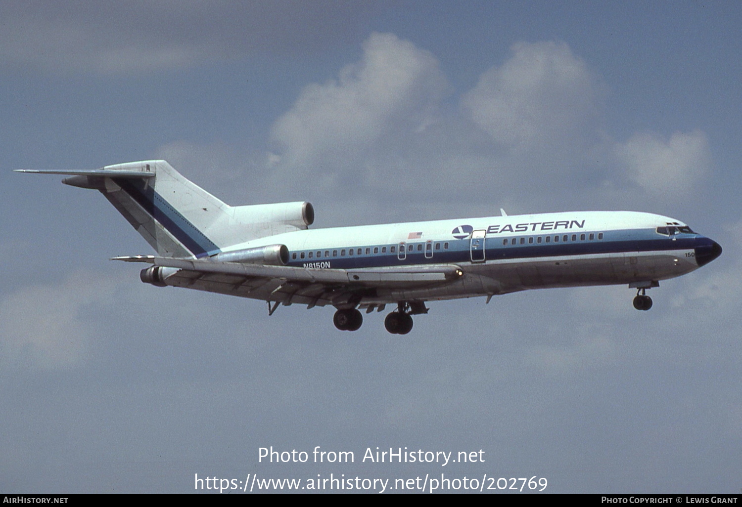 Aircraft Photo of N8150N | Boeing 727-25 | Eastern Air Lines | AirHistory.net #202769