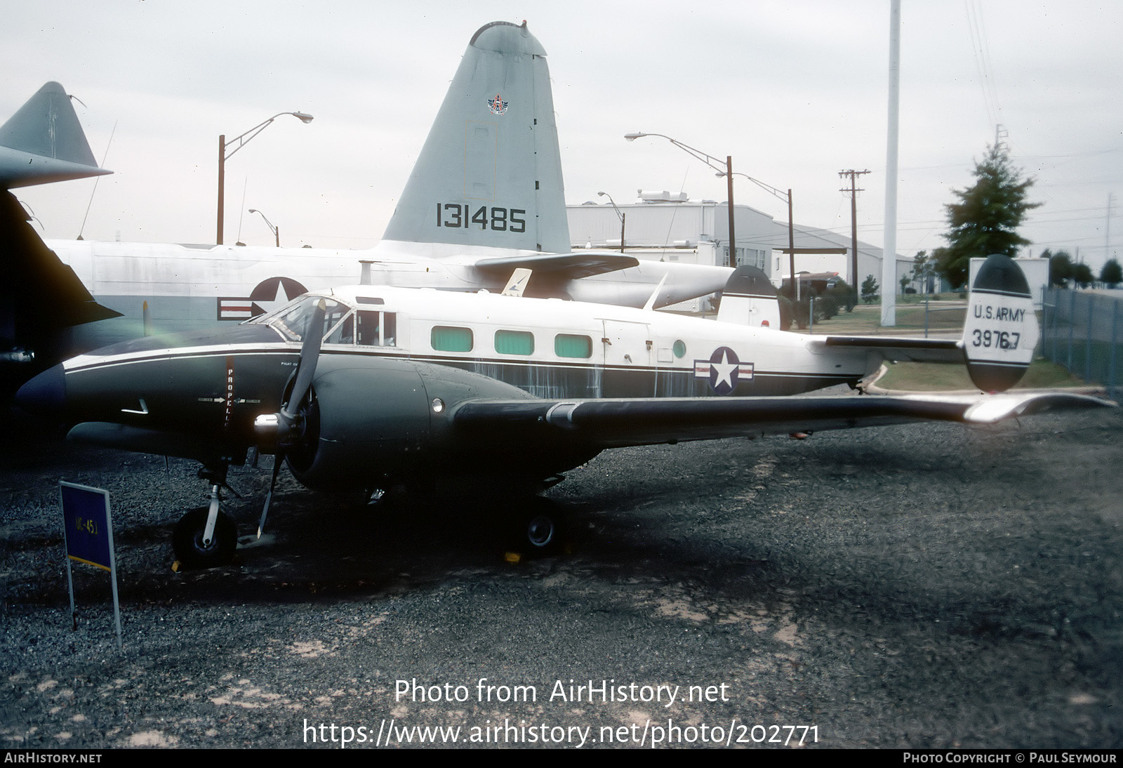 Aircraft Photo of 39767 | Beech NC-45J Expeditor/Tri-Gear | USA - Army | AirHistory.net #202771