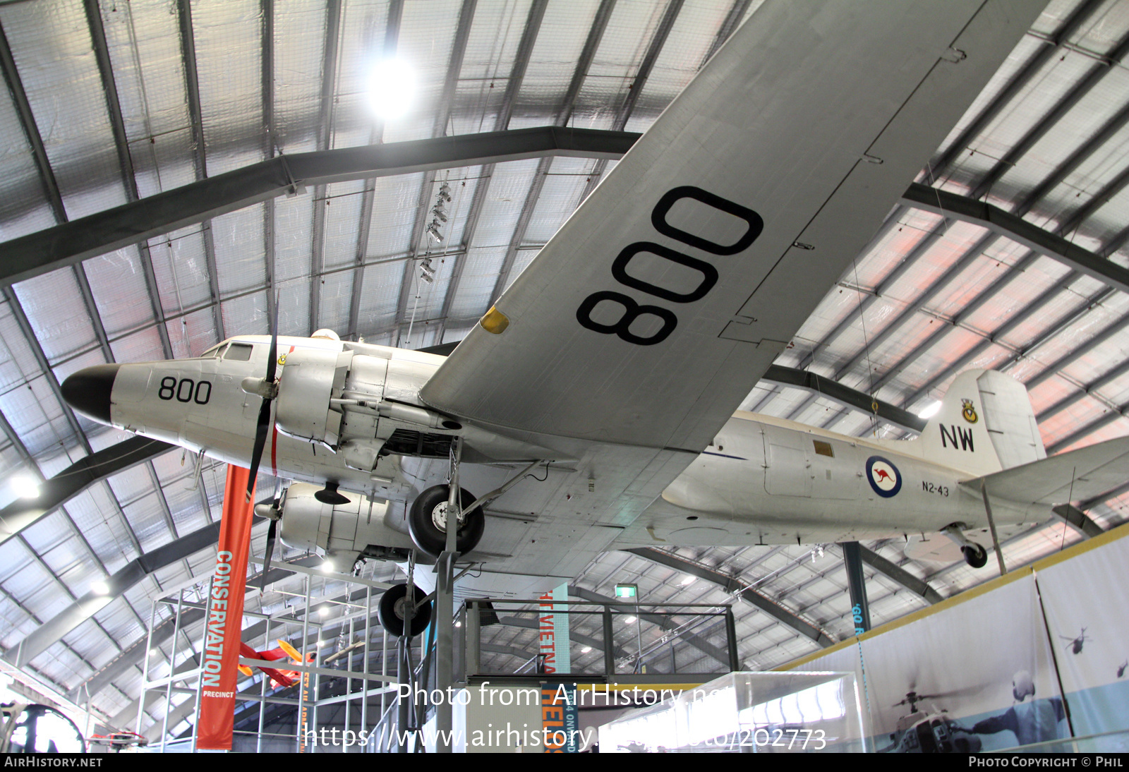 Aircraft Photo of N2-43 | Douglas C-47A Dakota | Australia - Navy | AirHistory.net #202773