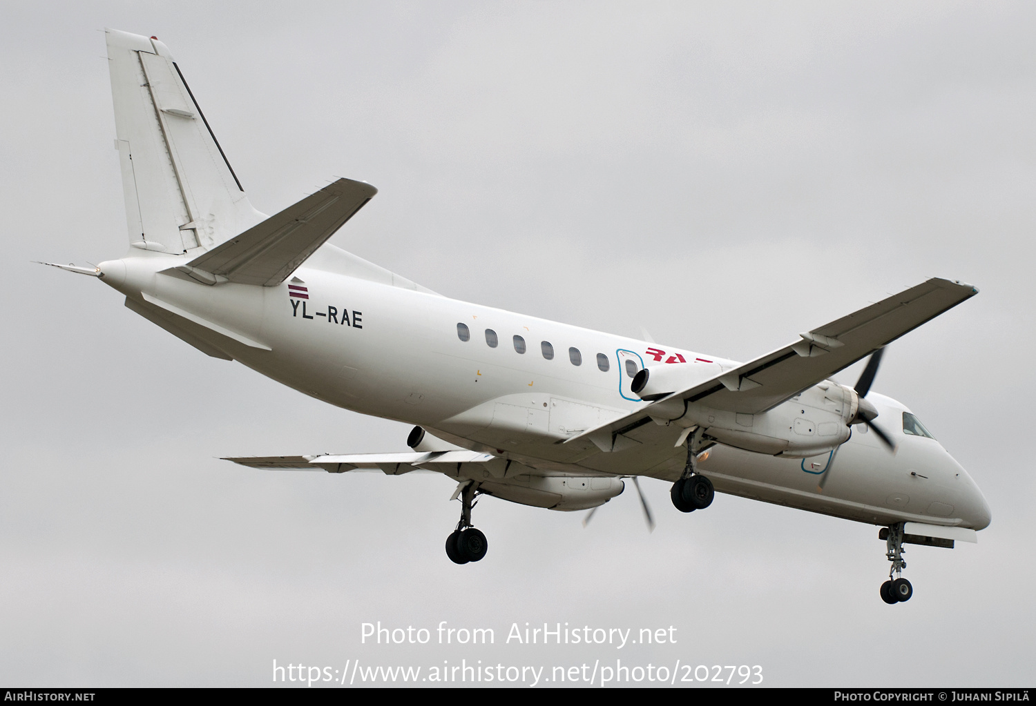 Aircraft Photo of YL-RAE | Saab 340B | RAF-Avia Airlines | AirHistory.net #202793