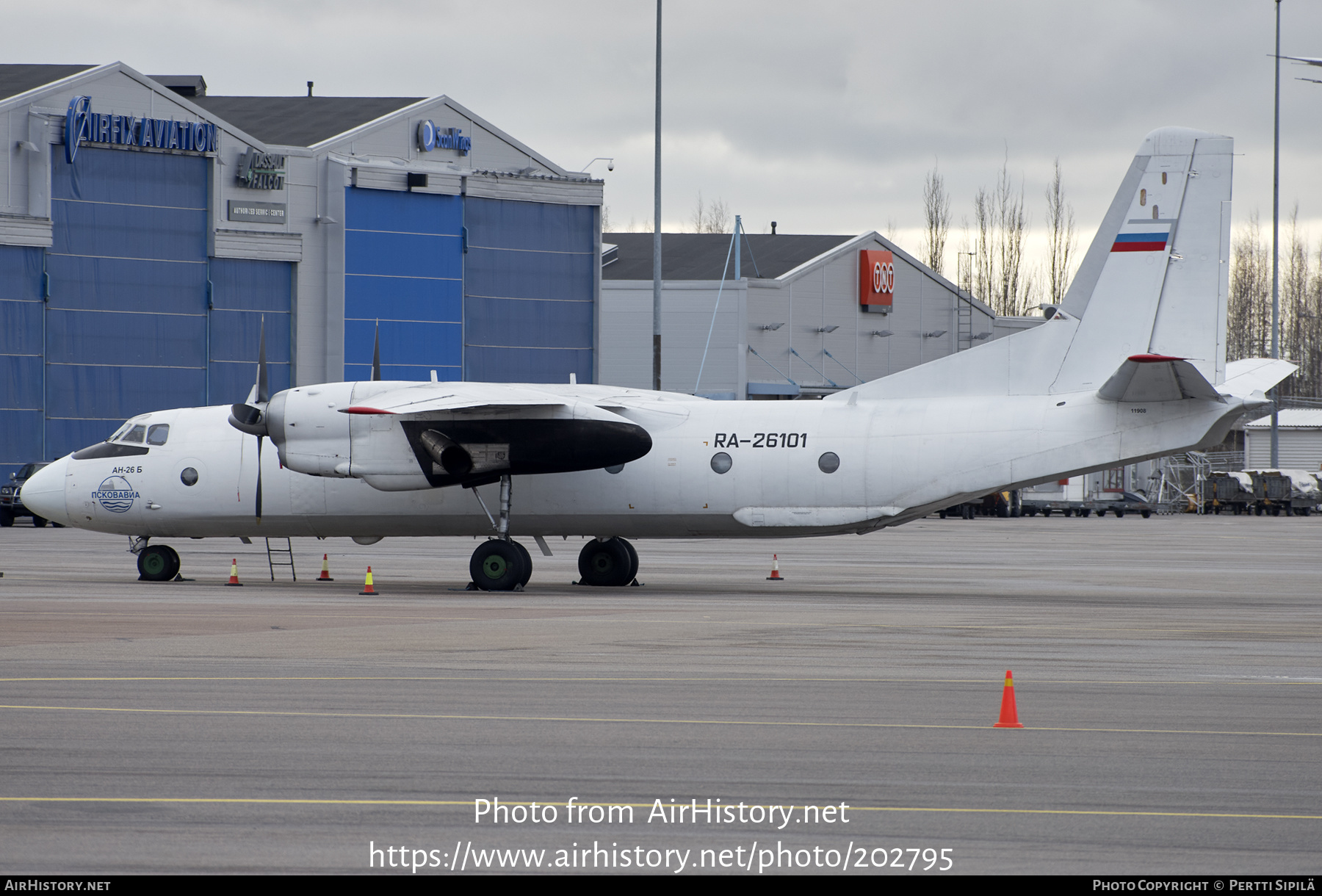 Aircraft Photo of RA-26101 | Antonov An-26B | Pskovavia | AirHistory.net #202795