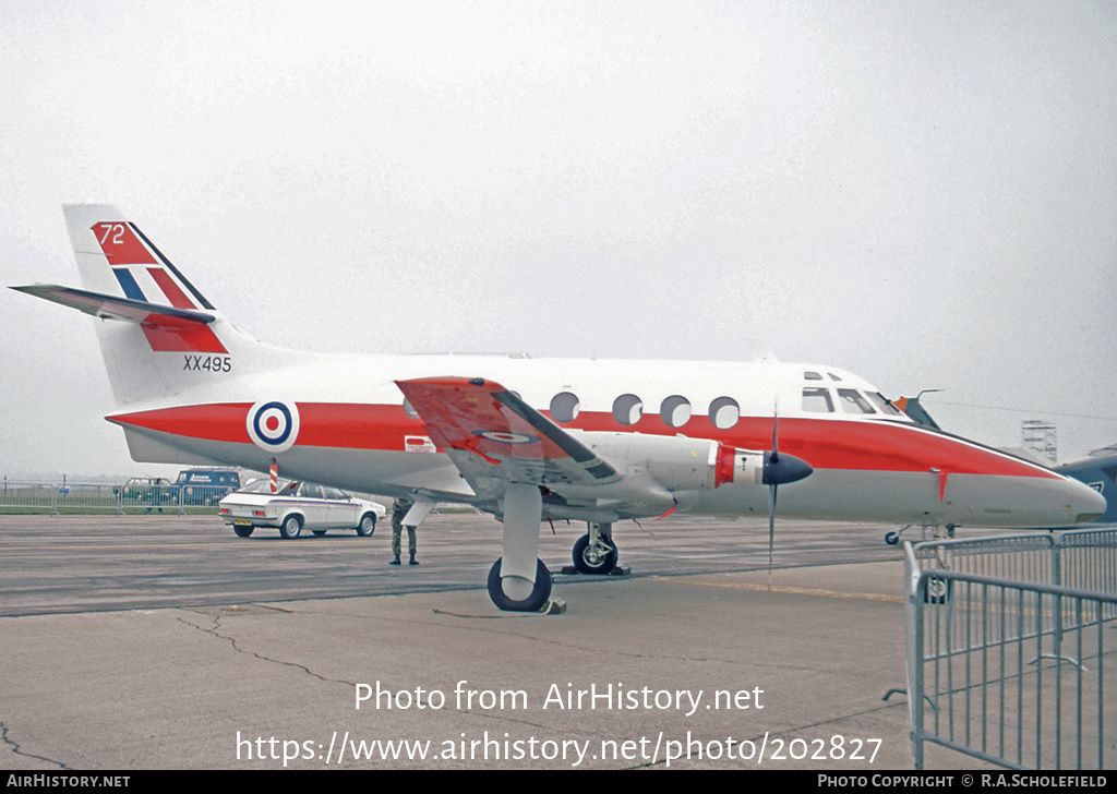 Aircraft Photo of XX495 | Scottish Aviation HP-137 Jetstream T1 | UK - Air Force | AirHistory.net #202827