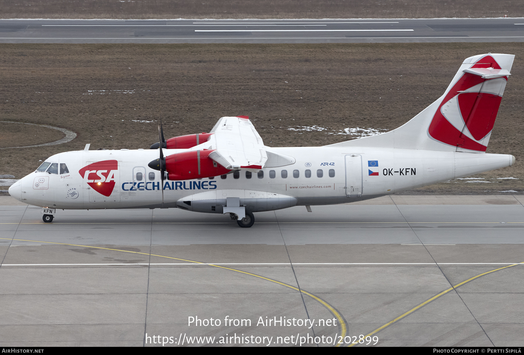 Aircraft Photo of OK-KFN | ATR ATR-42-500 | ČSA - Czech Airlines | AirHistory.net #202899