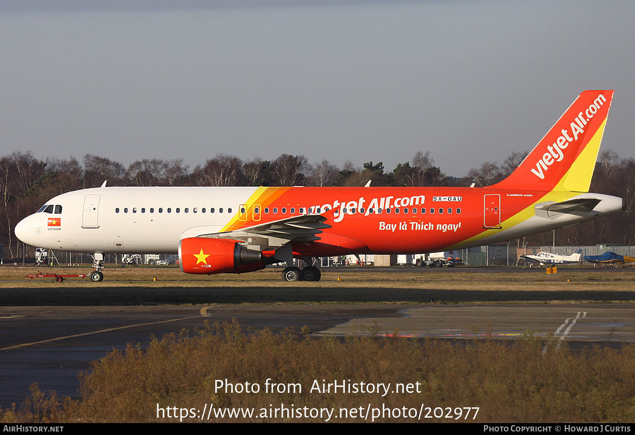 Aircraft Photo of SX-OAU | Airbus A320-214 | VietJet Air | AirHistory.net #202977