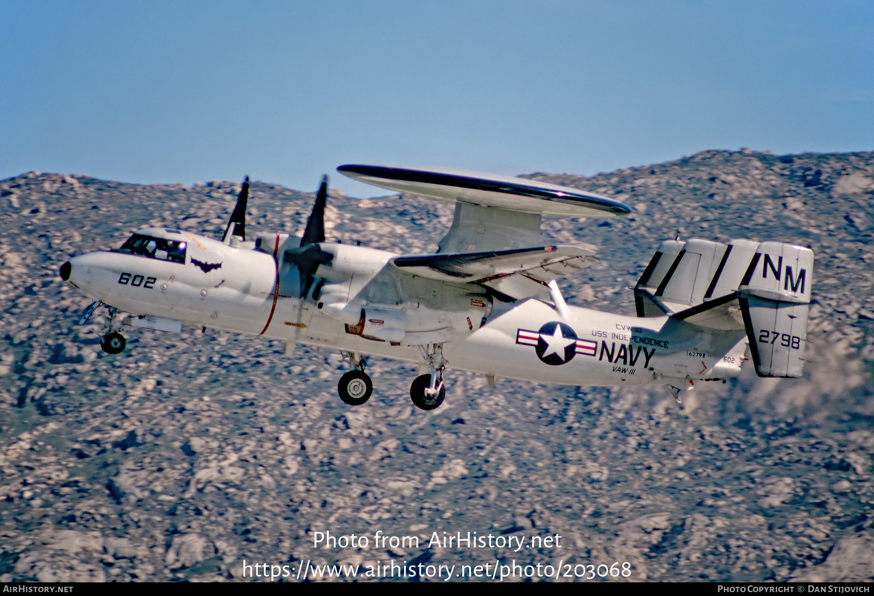 Aircraft Photo of 162798 / 2798 | Grumman E-2C Hawkeye | USA - Navy | AirHistory.net #203068