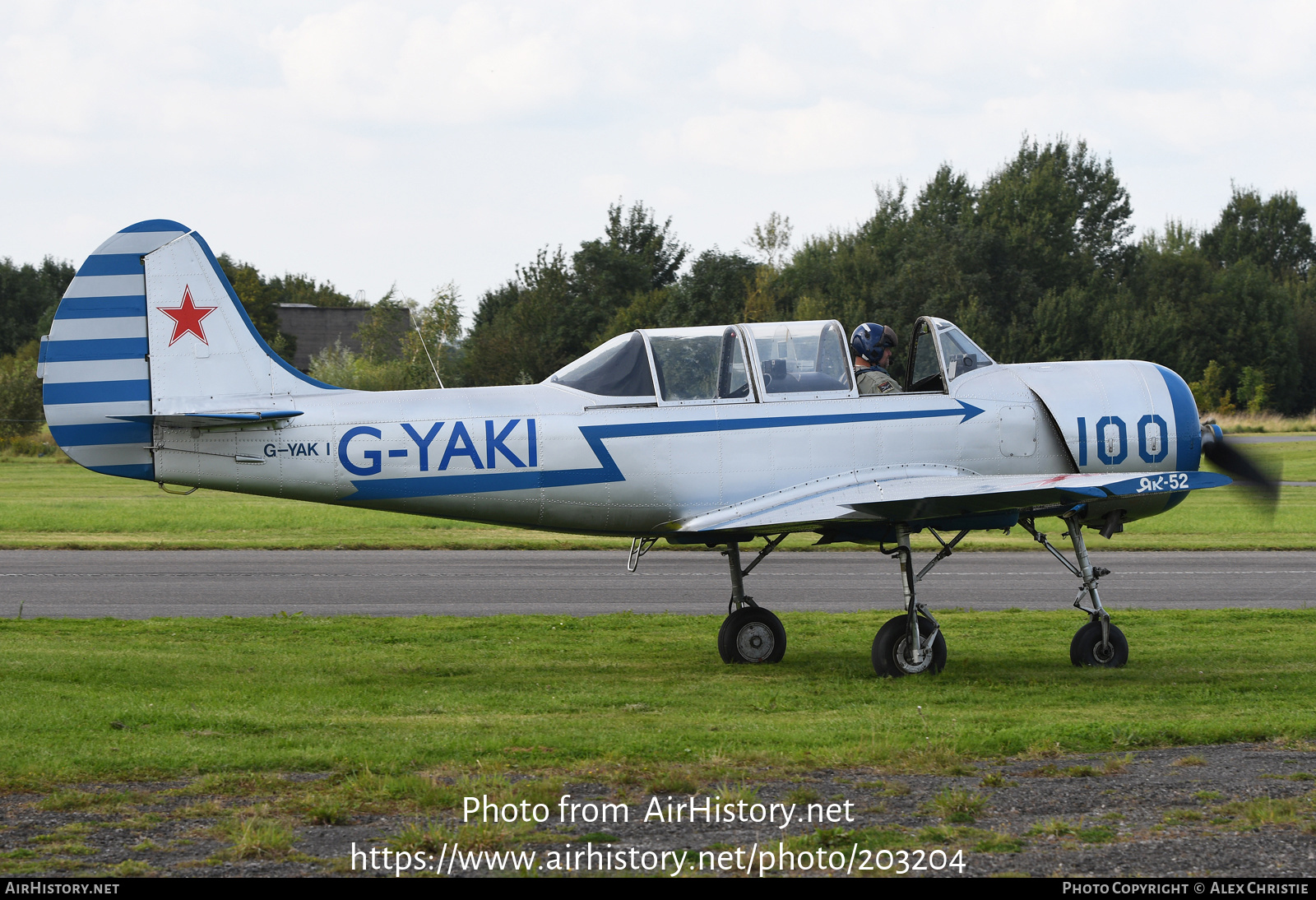 Aircraft Photo of G-YAKI | Yakovlev Yak-52 | Soviet Union - DOSAAF | AirHistory.net #203204