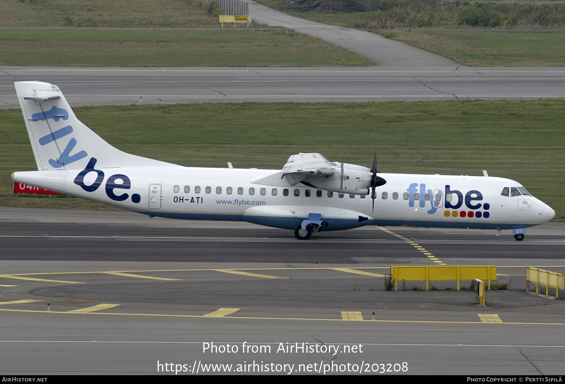 Aircraft Photo of OH-ATI | ATR ATR-72-500 (ATR-72-212A) | Flybe | AirHistory.net #203208