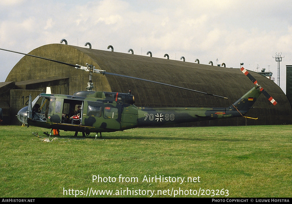 Aircraft Photo of 7098 | Bell UH-1D Iroquois | Germany - Air Force | AirHistory.net #203263