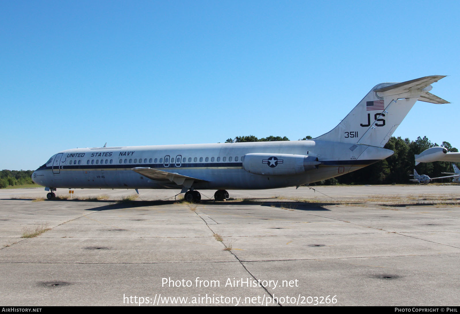 Aircraft Photo of 163511 | McDonnell Douglas DC-9-32 | USA - Navy | AirHistory.net #203266