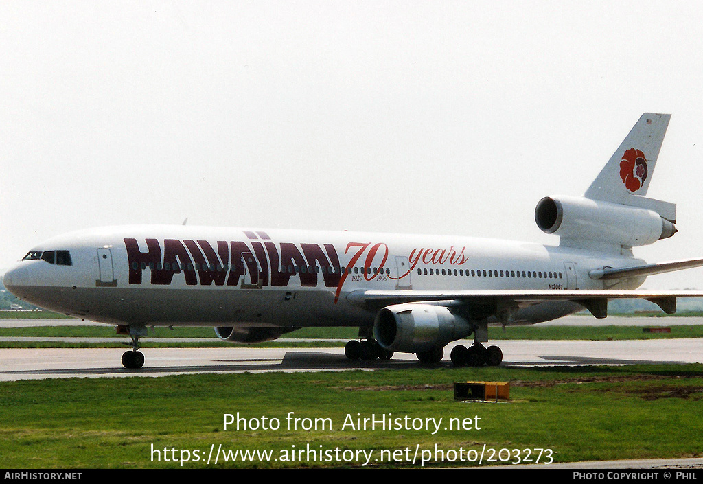 Aircraft Photo of N12061 | McDonnell Douglas DC-10-30 | Hawaiian Airlines | AirHistory.net #203273