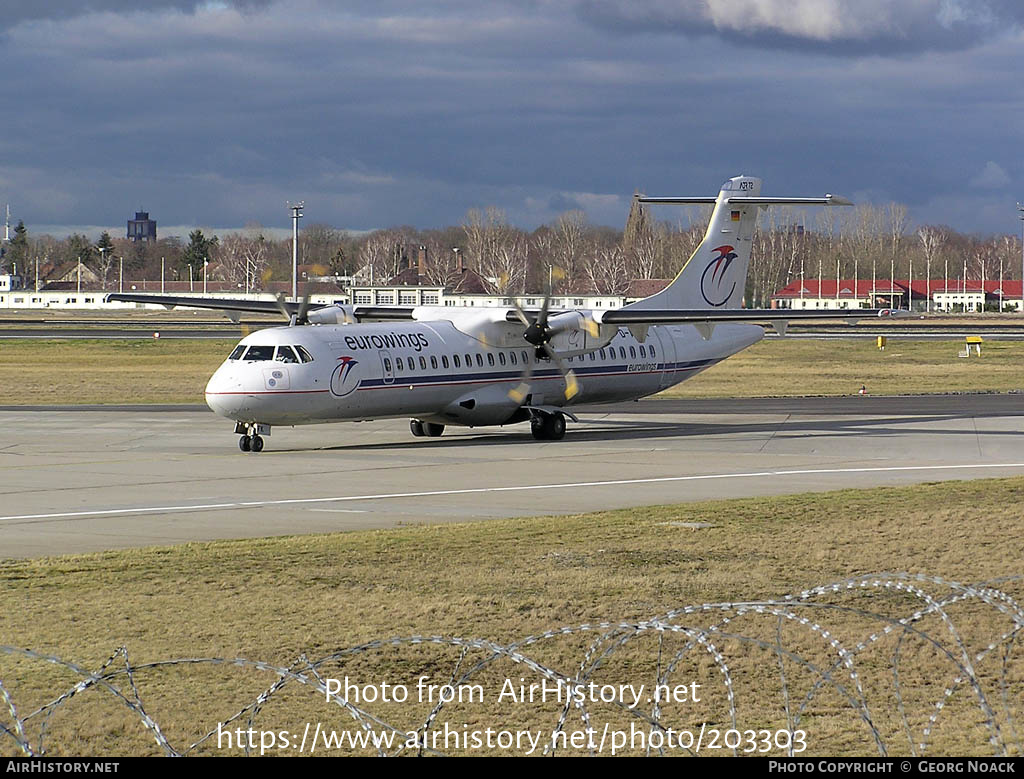 Aircraft Photo of D-ANFK | ATR ATR-72-500 (ATR-72-212A) | Eurowings | AirHistory.net #203303