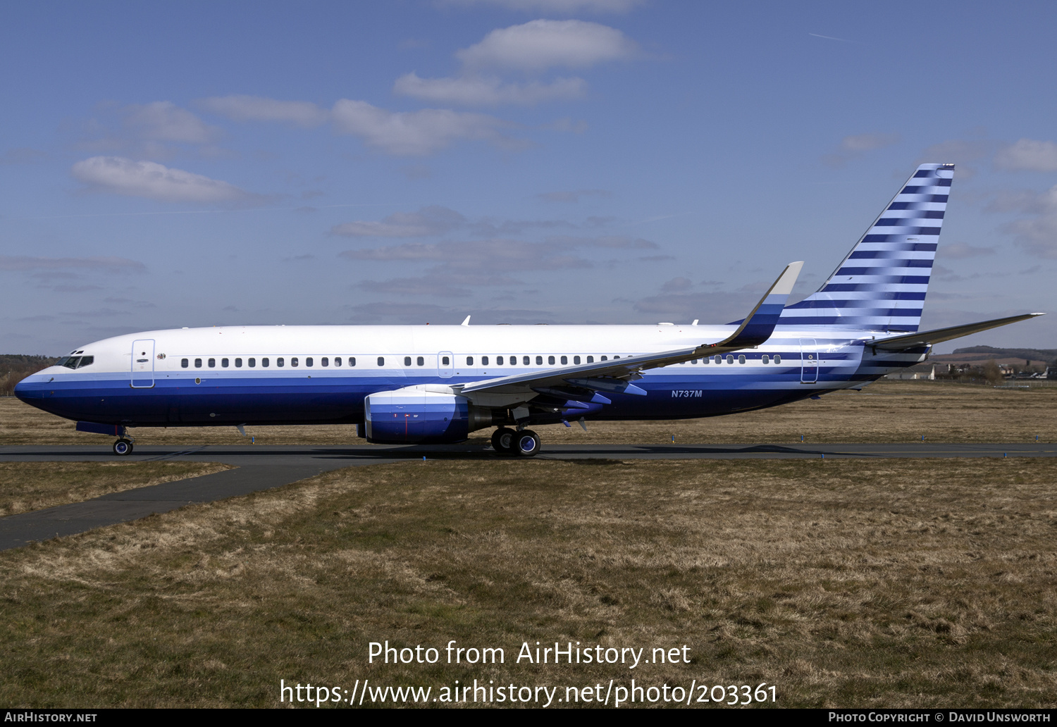 Aircraft Photo of N737M | Boeing 737-8EQ BBJ2 | AirHistory.net #203361