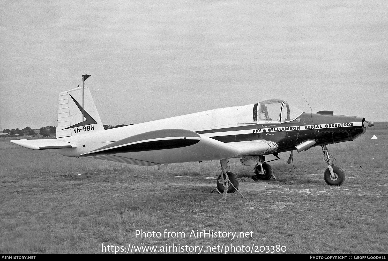 Aircraft Photo of VH-BBH | Fletcher FU-24A A4 | Pay & Williamson Aerial Operators | AirHistory.net #203380