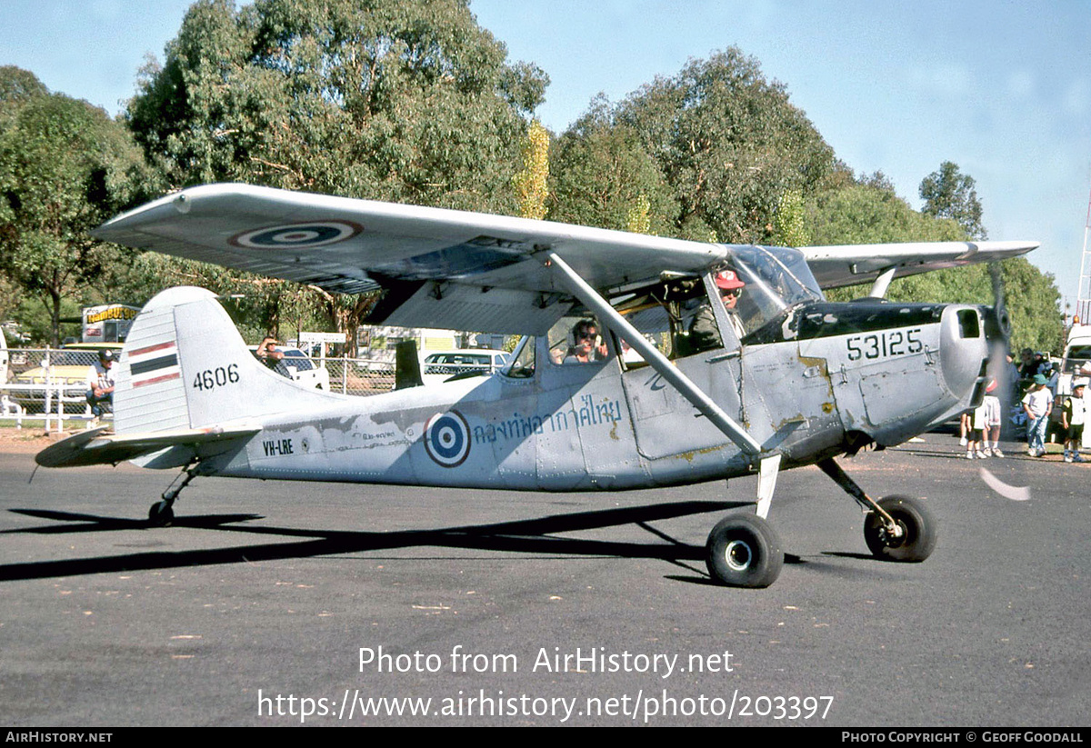 Aircraft Photo of VH-LRE / 53125 | Cessna O-1A Bird Dog | Thailand - Air Force | AirHistory.net #203397