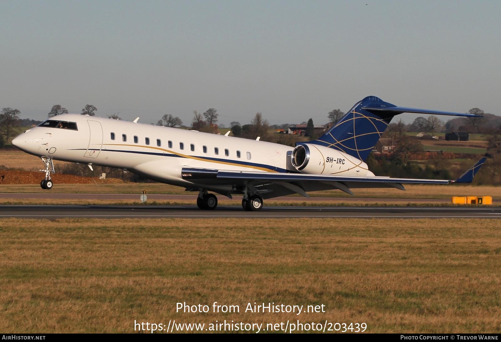 Aircraft Photo of 9H-IRC | Bombardier Global 6000 (BD-700-1A10) | AirHistory.net #203439