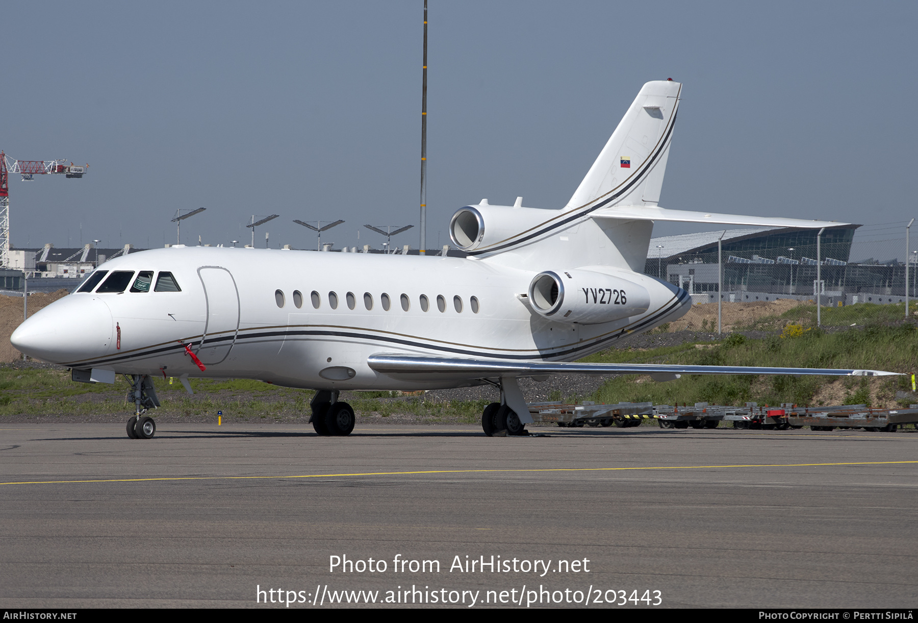 Aircraft Photo of YV2726 | Dassault Falcon 900B | AirHistory.net #203443