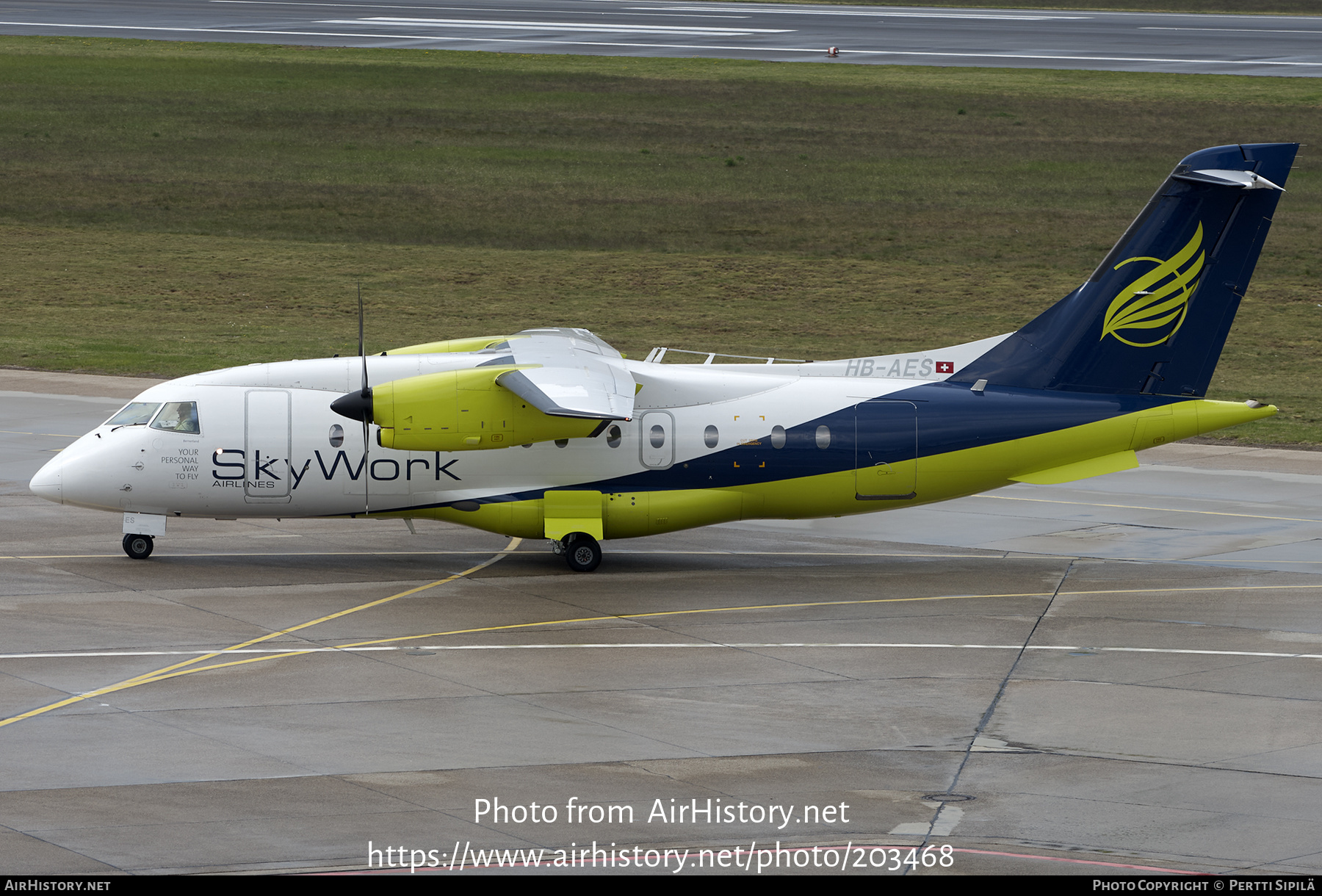 Aircraft Photo of HB-AES | Dornier 328-110 | SkyWork Airlines | AirHistory.net #203468