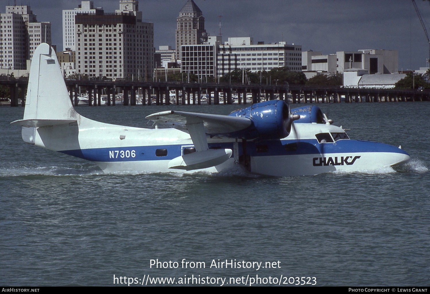 Aircraft Photo of N7306 | Grumman G-73 Mallard | Chalk's International Airlines | AirHistory.net #203523