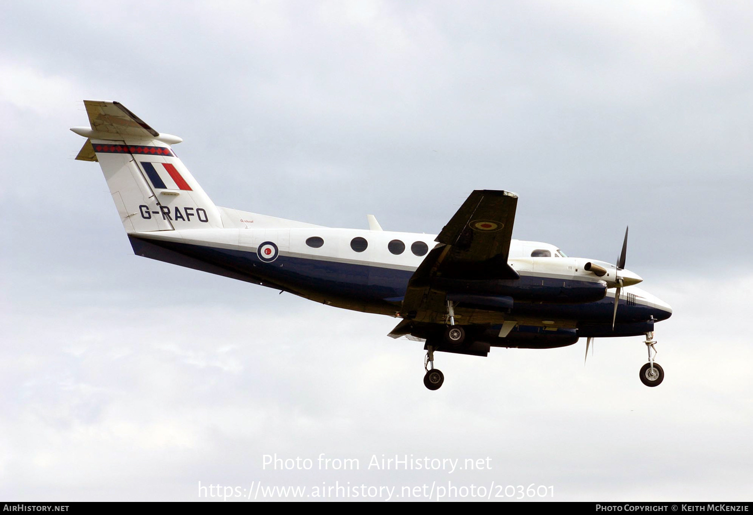 Aircraft Photo of G-RAFO | Raytheon B200 King Air | UK - Air Force | AirHistory.net #203601