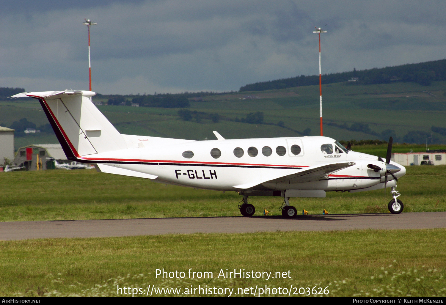 Aircraft Photo of F-GLLH | Beech B200 Super King Air | AirHistory.net #203626