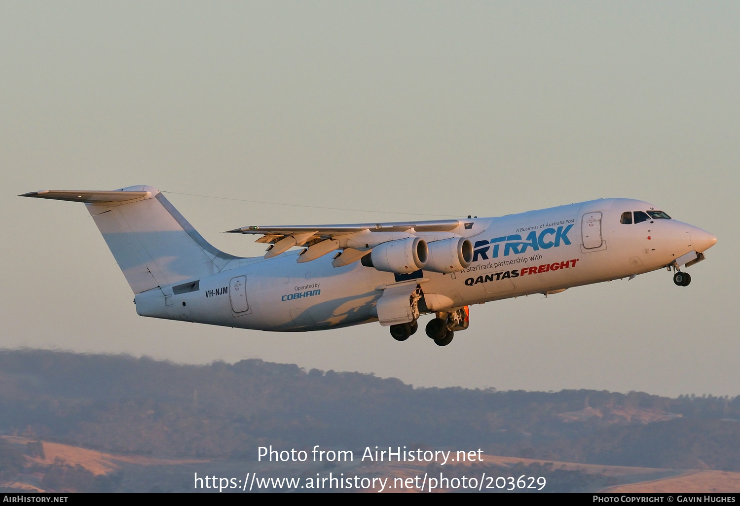 Aircraft Photo of VH-NJM | British Aerospace BAe-146-300QT Quiet Trader | StarTrack | AirHistory.net #203629