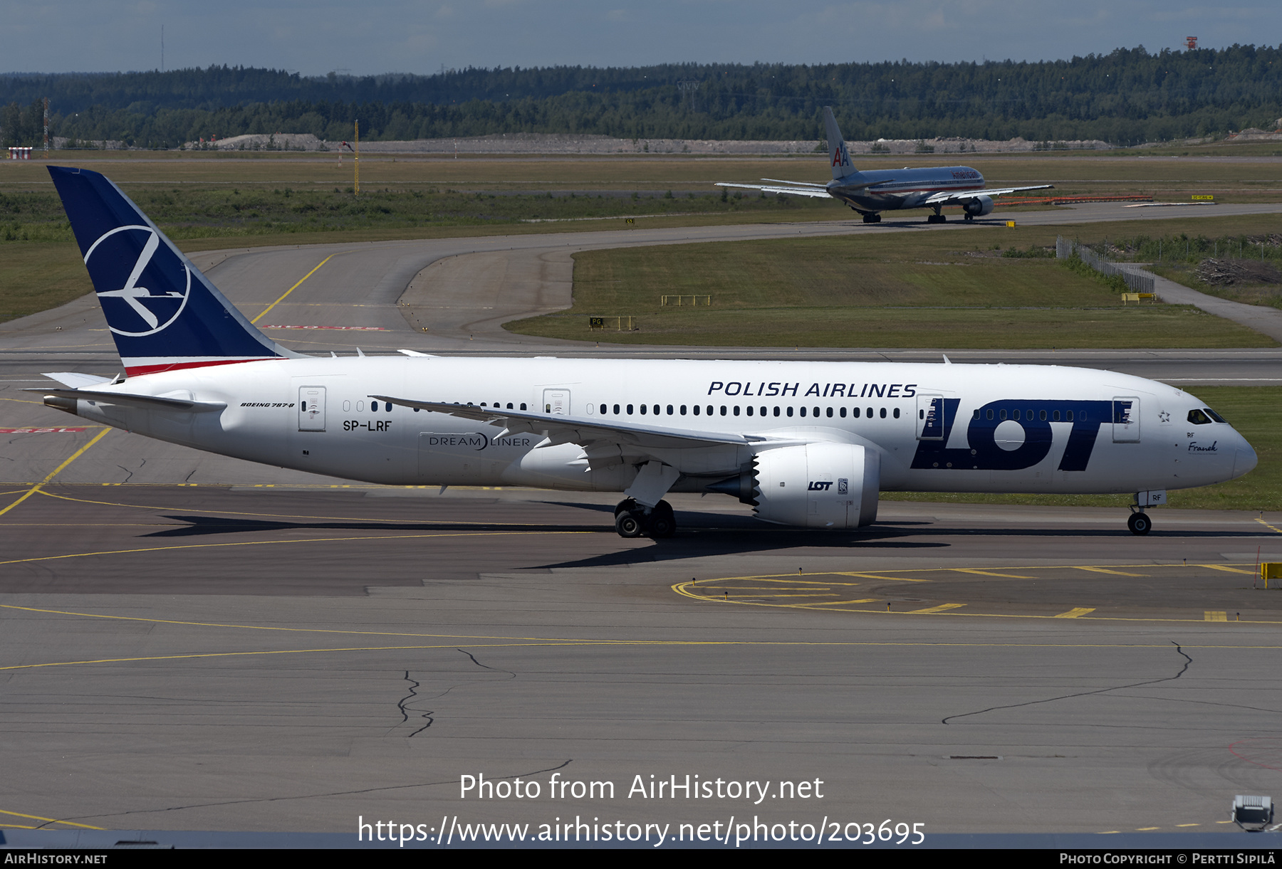 Aircraft Photo of SP-LRF | Boeing 787-8 Dreamliner | LOT Polish Airlines - Polskie Linie Lotnicze | AirHistory.net #203695