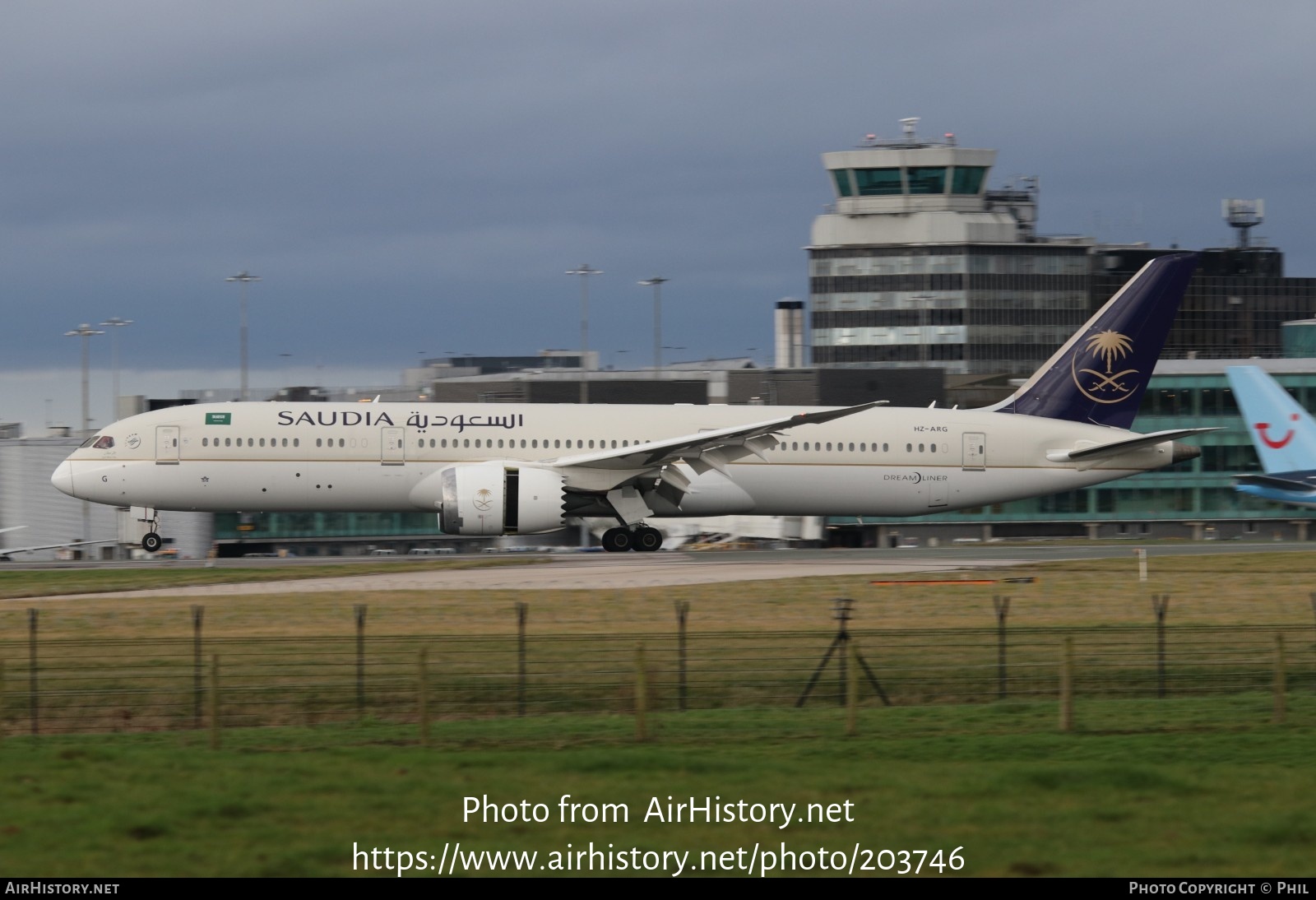 Aircraft Photo of HZ-ARG | Boeing 787-9 Dreamliner | Saudia - Saudi Arabian Airlines | AirHistory.net #203746