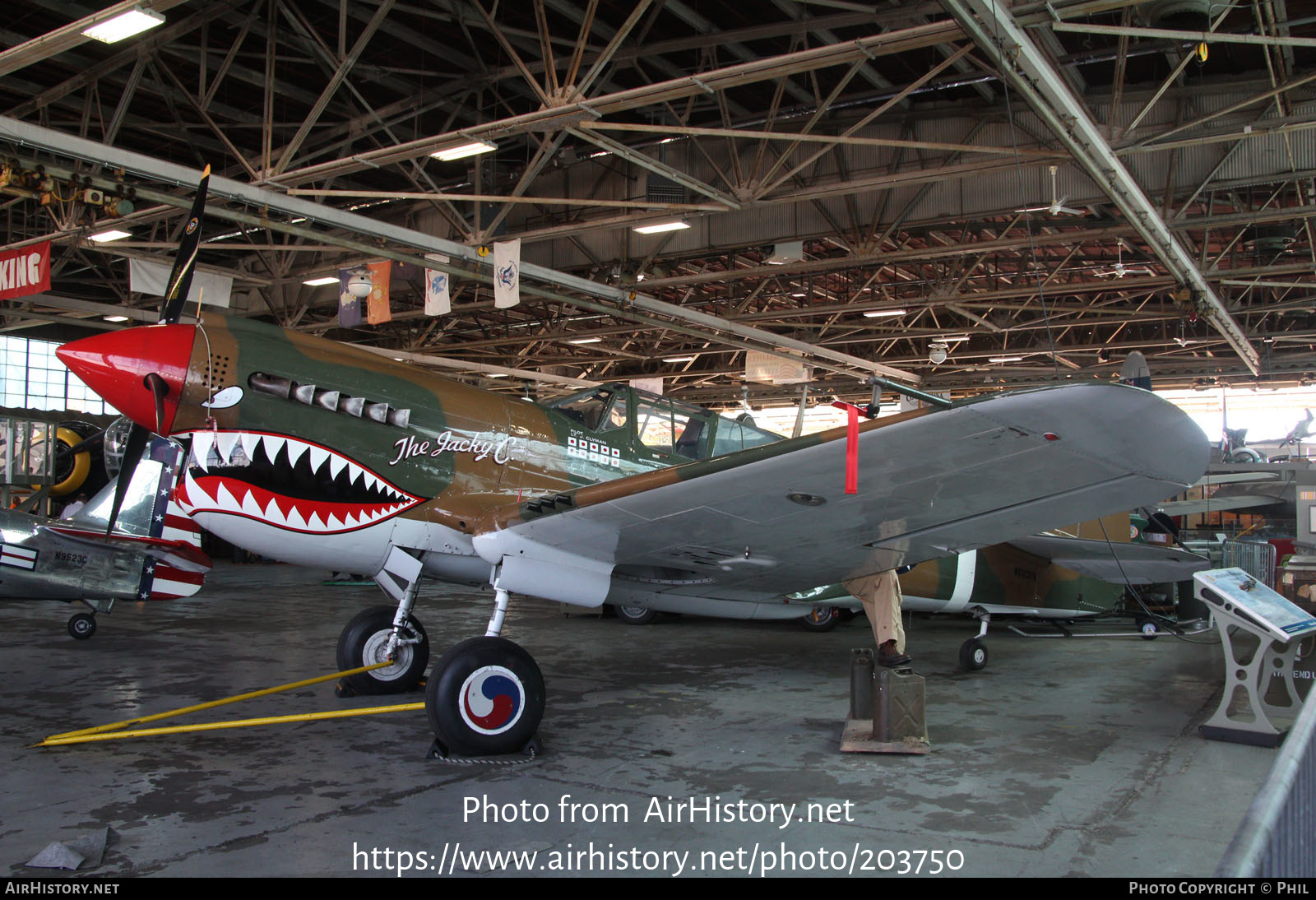 Aircraft Photo of N1232N / 43-5795 | Curtiss P-40M Warhawk | USA - Air Force | AirHistory.net #203750