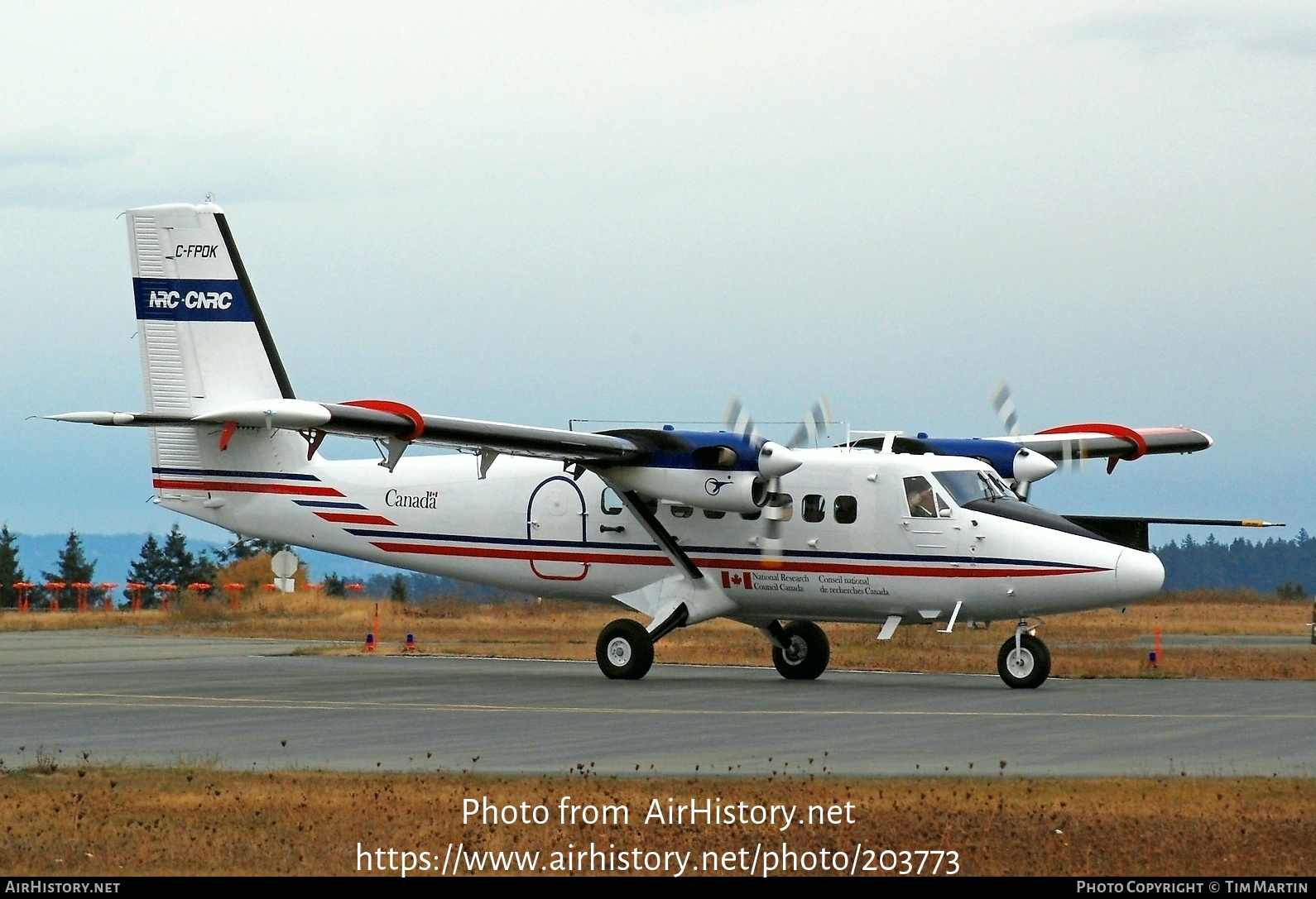 Aircraft Photo of C-FPOK | De Havilland Canada DHC-6-200 Twin Otter | NRC-CNRC - National Research Council | AirHistory.net #203773