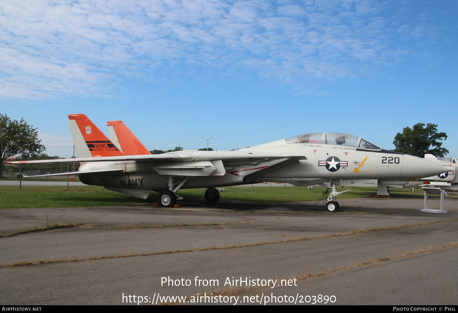 Aircraft Photo of 161623 | Grumman NF-14D Tomcat | USA - Navy | AirHistory.net #203890