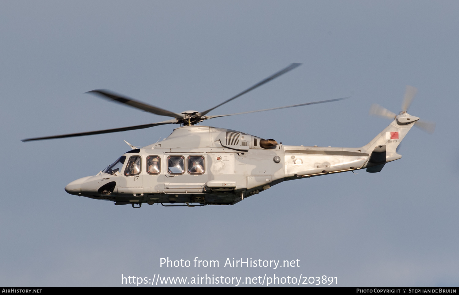 Aircraft Photo of QA73 | AgustaWestland AW-139 | Qatar - Air Force | AirHistory.net #203891