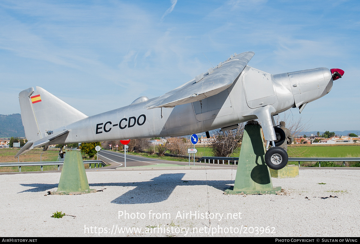 Aircraft Photo of EC-CDO | Dornier Do-27A-5 | AirHistory.net #203962