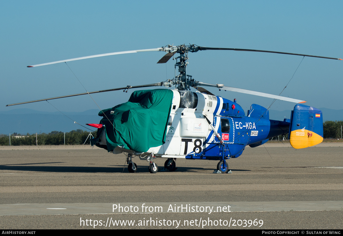 Aircraft Photo of EC-KGA | Kamov Ka-32A11BC | INFOCA - Incendios Forestales de Andalucía | AirHistory.net #203969