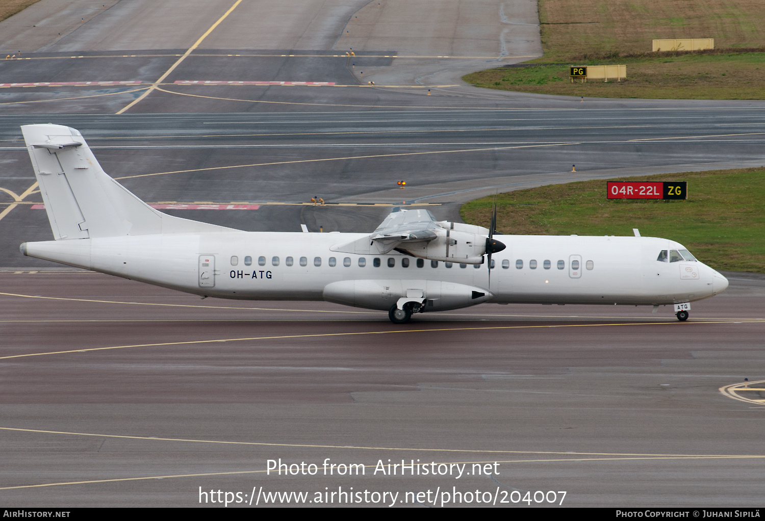 Aircraft Photo of OH-ATG | ATR ATR-72-500 (ATR-72-212A) | AirHistory.net #204007